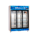 1208L Vertical up Unit Schiebe-Multi-Door Display Kühlschrank